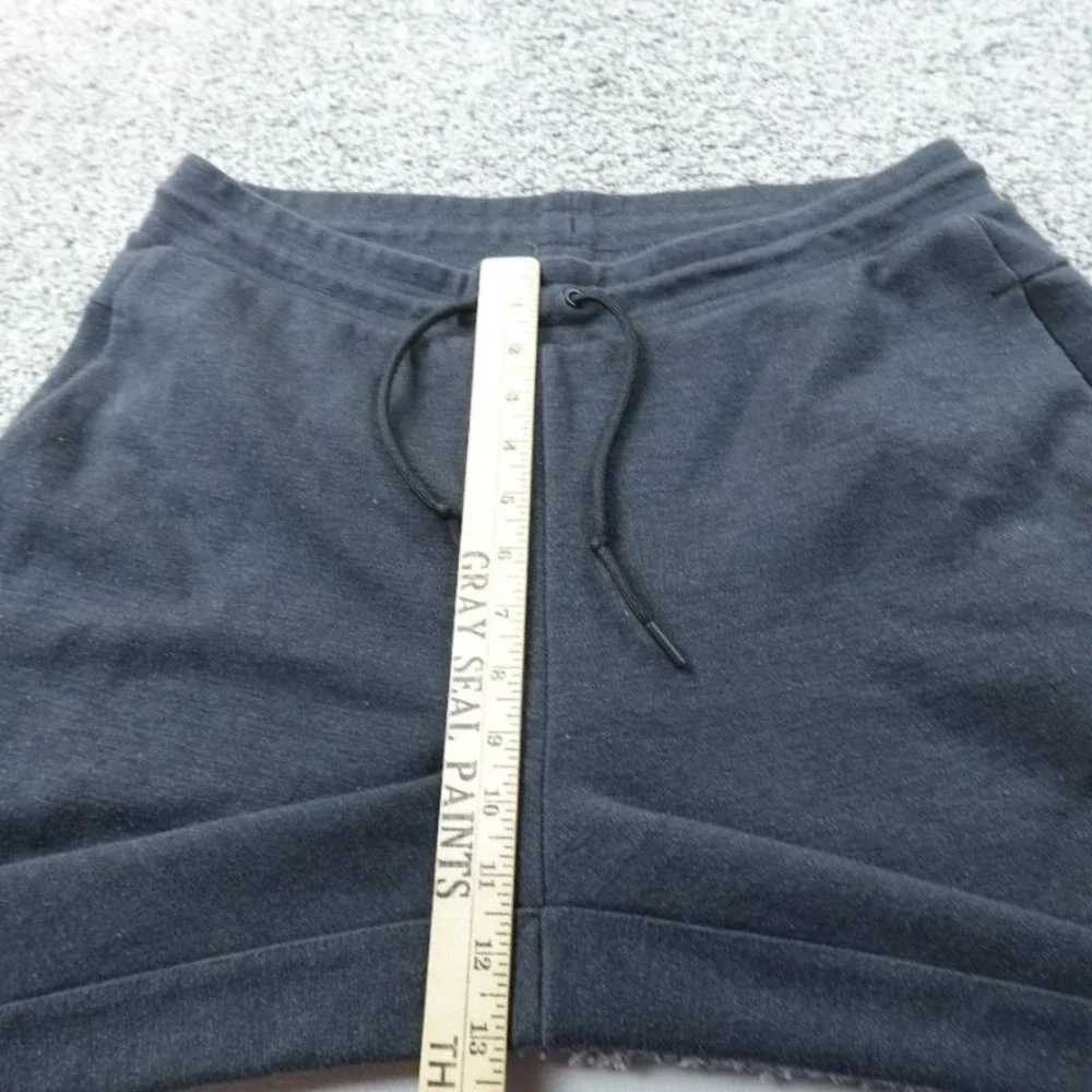 Nike‎ Sweatpants Mens L Gray Swoosh Jogger Drawstring Athletic Workout Gym Pants